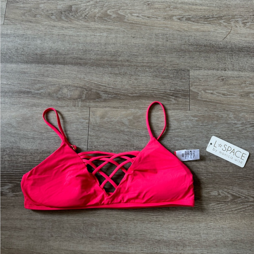 Nwt L space Jamie hot pink top